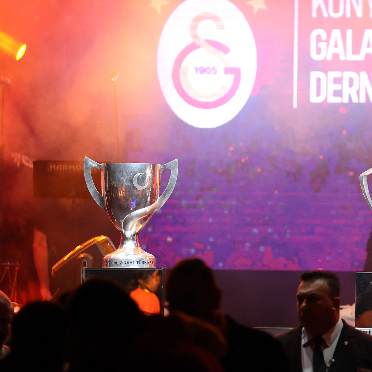 Galatasaray'ın şampiyonluğu Konya'da kutlandı