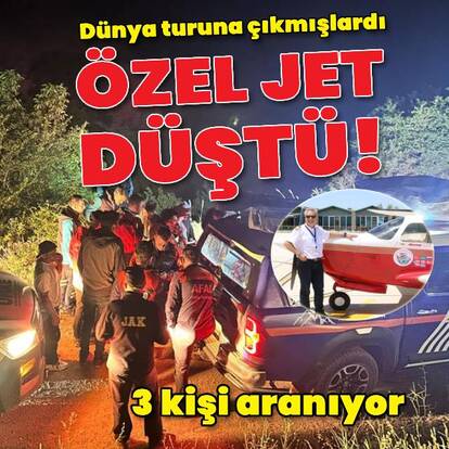 Bayburt-Erzurum sınırında uçak kazası