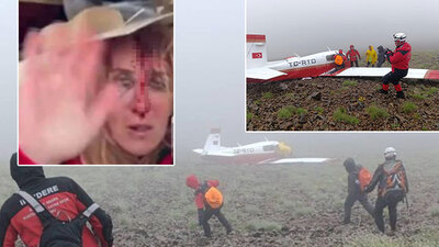 "Uçağımız dağa çarptı, yardım edin ölüyoruz" Kaçkar'ın zirvesinde hayatta kaldı!