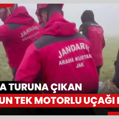 Dünya turuna çıkan pilotun tek motorlu uçağı düştü; pilot öldü, kadın yolcuya sağ ulaşıldı