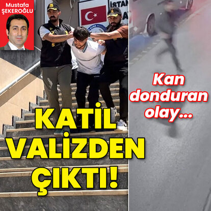 Kan donduran olay... Katil valizden çıktı!