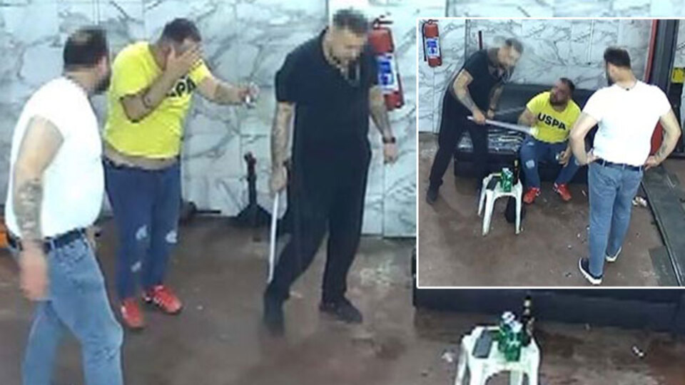 O anlar kamerada... Levyeli dehşet! Bunlar insan olamaz!