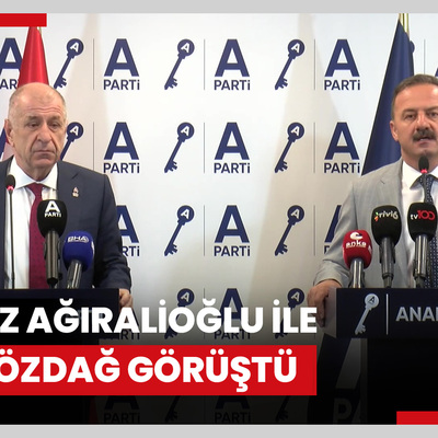 Yavuz Ağıralioğlu ile Ümit Özdağ görüştü