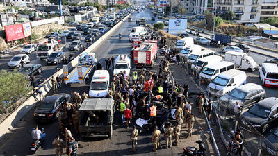 İsrail Beyrut'un güneyine saldırdı