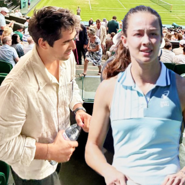 Wimbledon'da Zeynep Sönmez'i destekledi