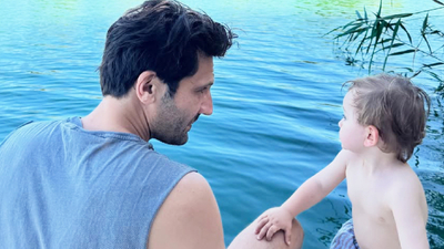 Oğluyla yeni paylaşımlar