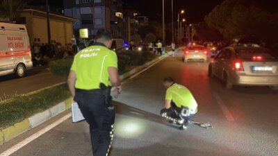 Otomobilin çarptığı yaya öldü