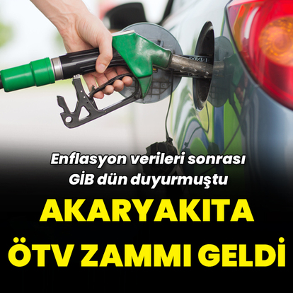 Benzin, motorin ve LPG'ye ÖTV zammı