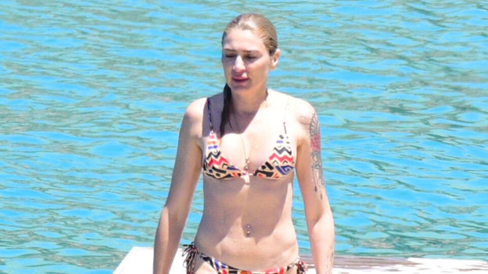 Bilge Öztürk'ün okulu yandı