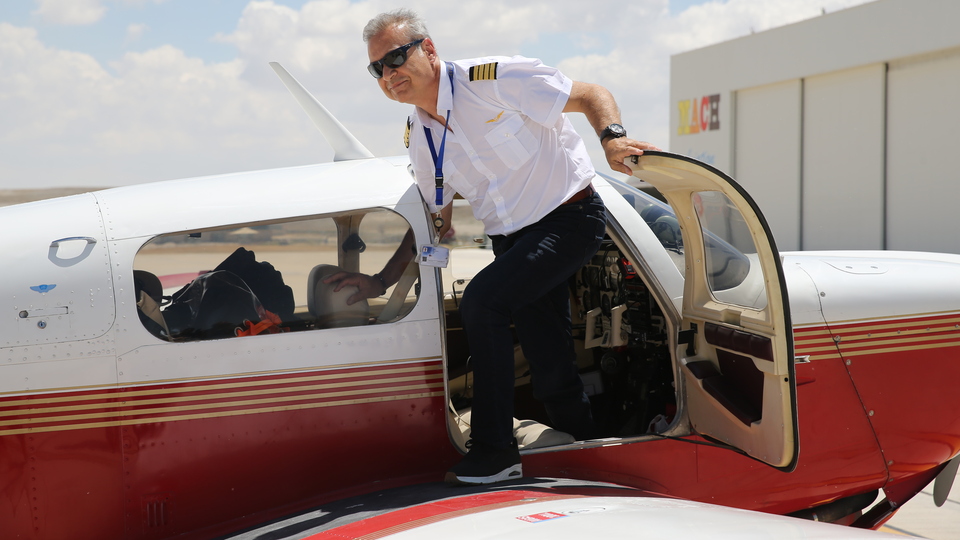 Kaçkar'daki uçak kazasında pilota veda!