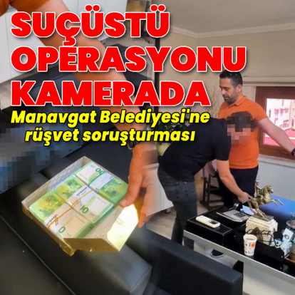 Manavgat Belediyesi'ne operasyon