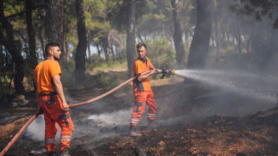 Buca orman yangınına neden olan 5 kişi adliyeye sevk edildi