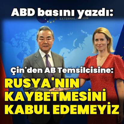 "Çin Rusya'nın kaybetmesini kabul edemez"