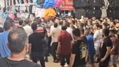 Sahte ürün denetiminde ortalık karıştı