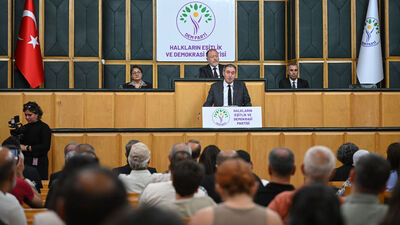 DEM Parti'den PKK'nın silahla bırakma adımı ile ilgili açıklama