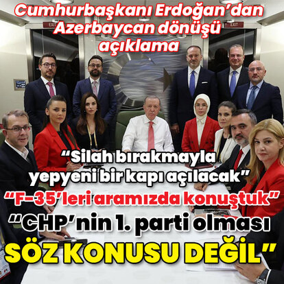 Cumhurbaşkanı Erdoğan: Önümüzde yepyeni bir kapı açılacak