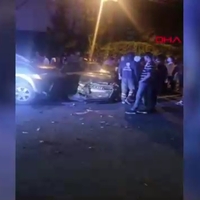 Mardin'de düğün konvoyunda kaza