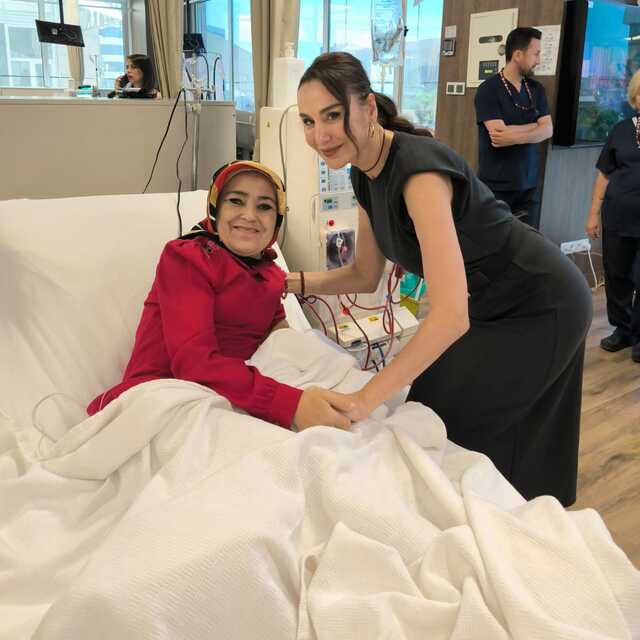 Diyaliz hastalarına moral oldu