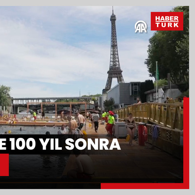 Seine Nehri'nde 100 yıl sonra yüzme dönemi