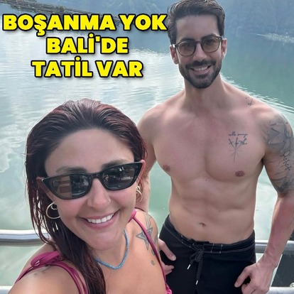 Boşanma yok tatil var