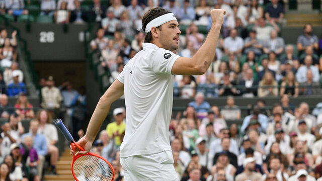 Wimbledon'da Fritz, çeyrek finale yükseldi!