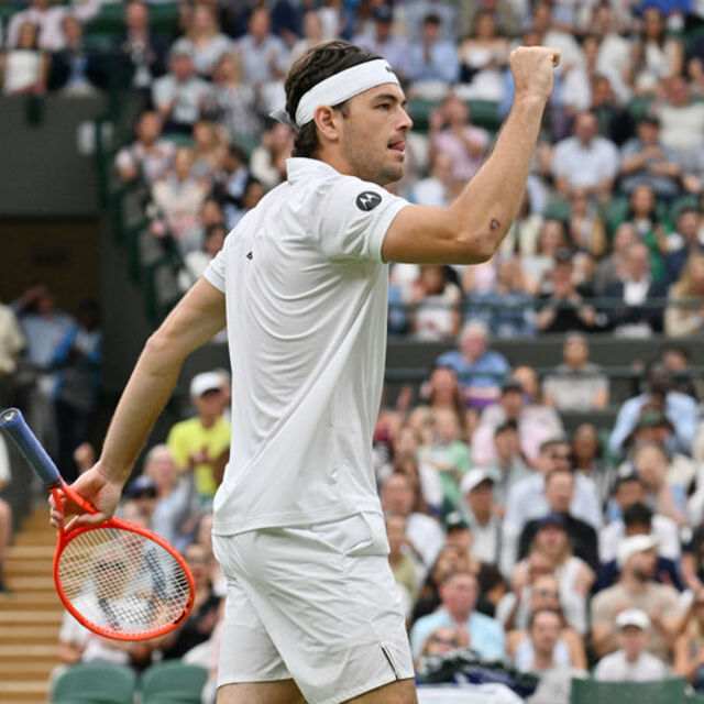 Wimbledon'da Fritz, çeyrek finale yükseldi!