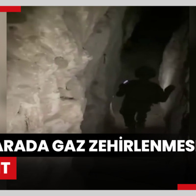 Mağarada gaz zehirlenmesi: 5 şehit