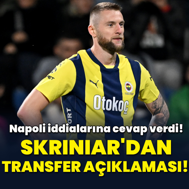 Milan Skriniar'dan transfer açıklaması!
