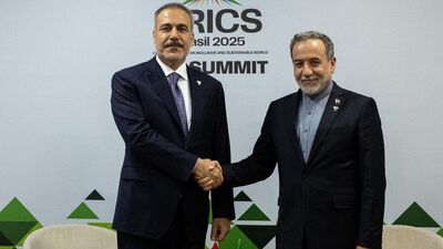 Dışişleri Bakanı Fidan, İranlı mevkidaşı Erakçi ile görüştü