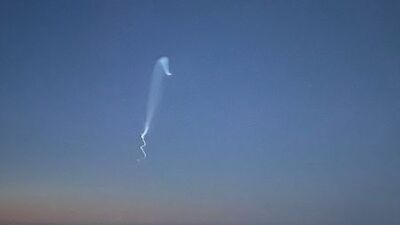 Gökyüzünde tanımlanamayan bir cisim!