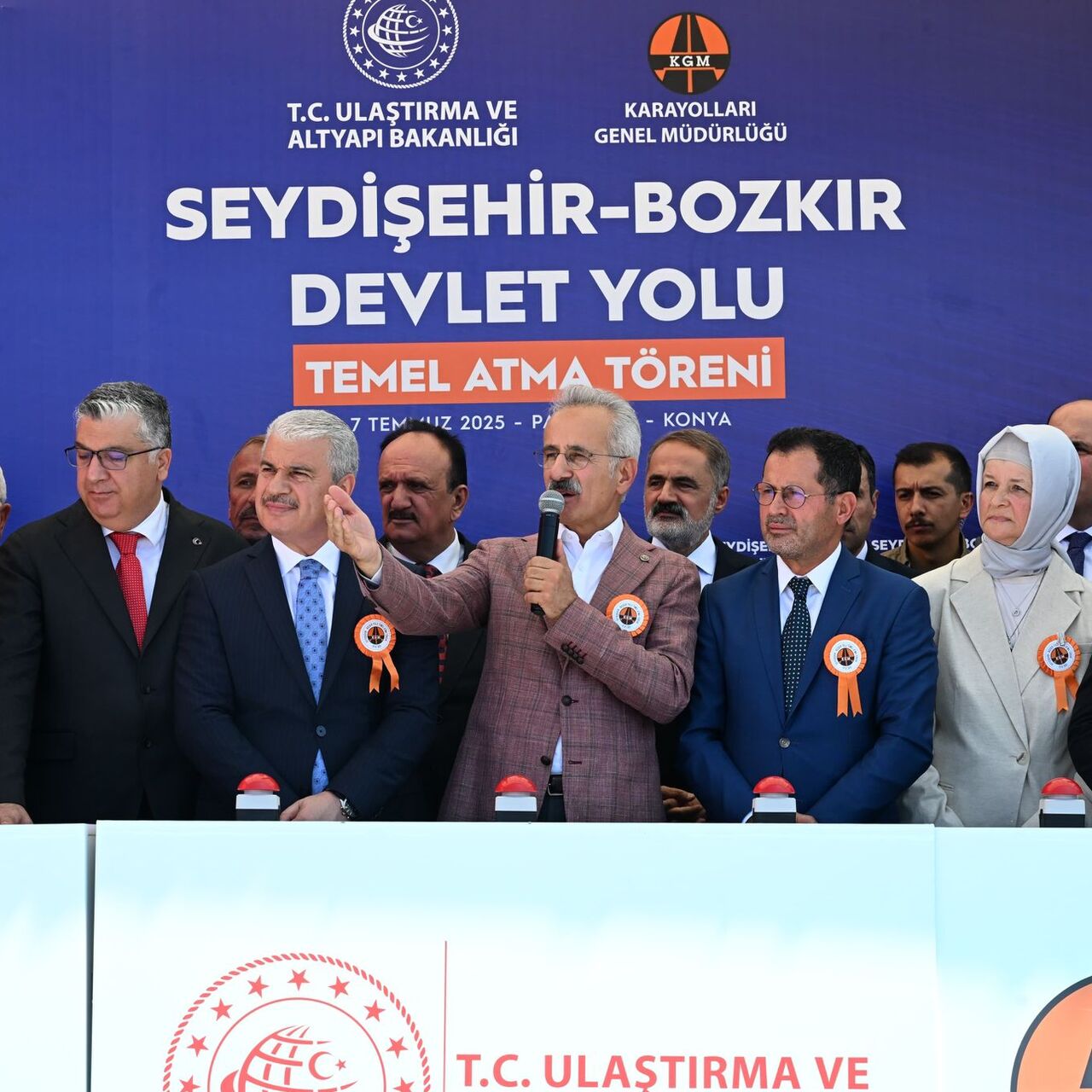 Seydişehir-Bozkır Devlet Yolu’nun temeli atıldı