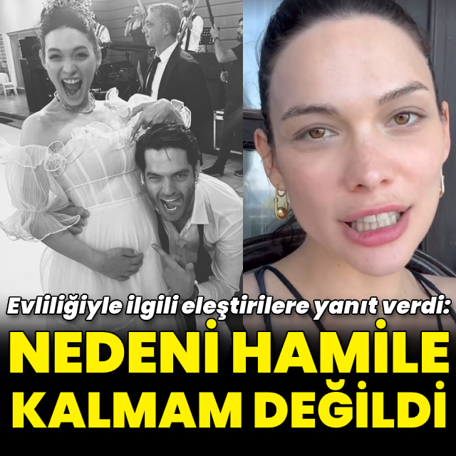"Nedeni hamile kalmam değil"