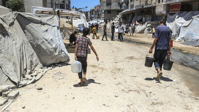 Hamas: İsrail susuz bırakmayı silah olarak kullanıyor