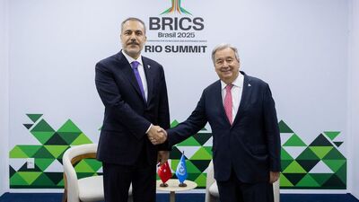 BM Genel Sekreteri ile görüştü