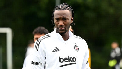 Abraham, Beşiktaş ile ilk idmanına çıktı!