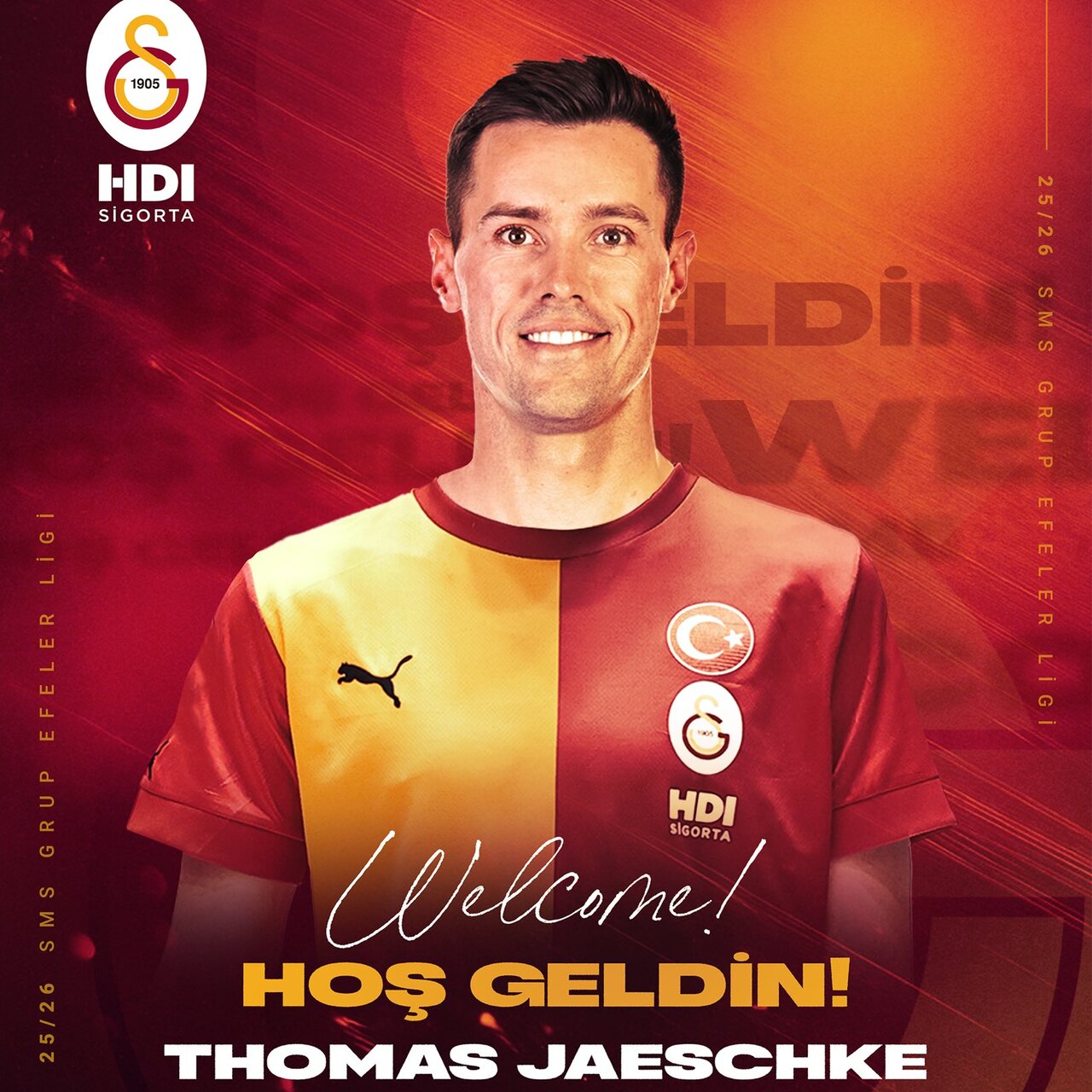 Galatasaray HDI Sigorta, Jaeschkey'i açıkladı!