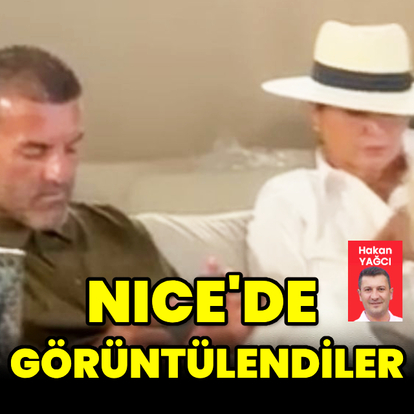 Birlikte görüntülendiler
