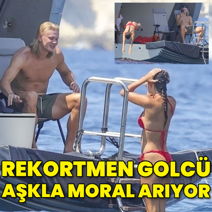 Aşkla moral arıyor