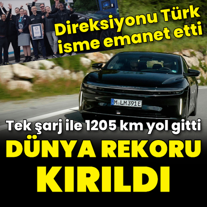 Tek şarj ile 1200 km rekoru