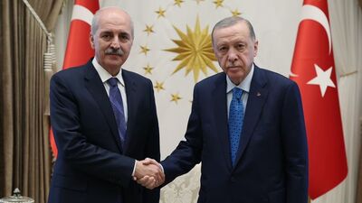 Cumhurbaşkanı Erdoğan, Kurtulmuş ile görüştü