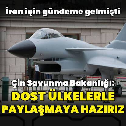 Çin: J-10'ları tedarik etmeye hazırız