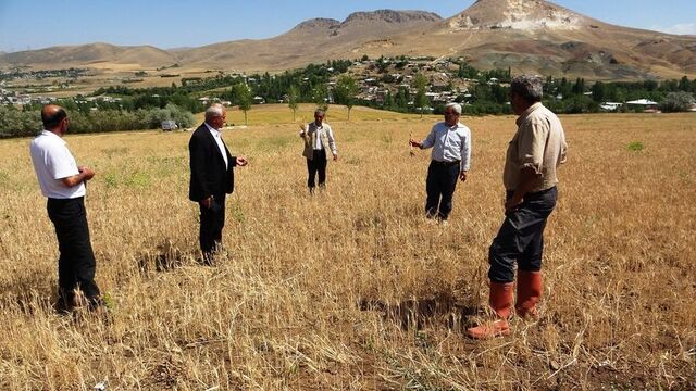 İpekyolu'nda çiftçilerin "sulama göleti" isteği