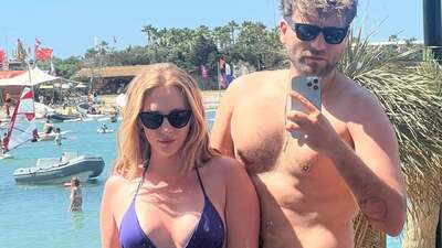 Aşk dolu tatil paylaşımı