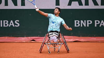 Ahmet Kaplan, Wimbledon'da yarı finalde