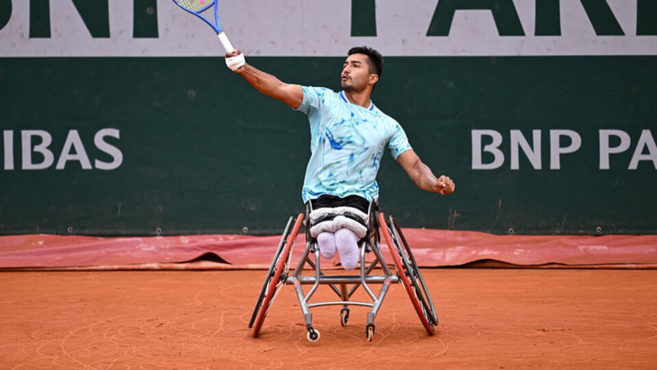 Ahmet Kaplan, Wimbledon'da yarı finalde
