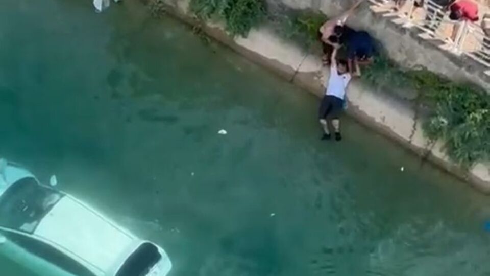 Sulama kanalında can pazarı