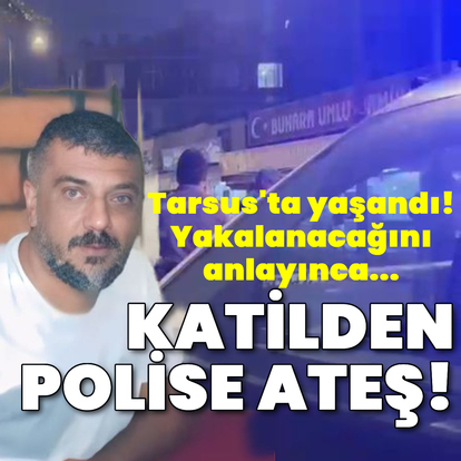 Cinayet şüphelisi polisle çatıştı!