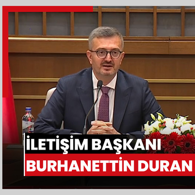 İletişim Başkanı Burhanettin Duran oldu