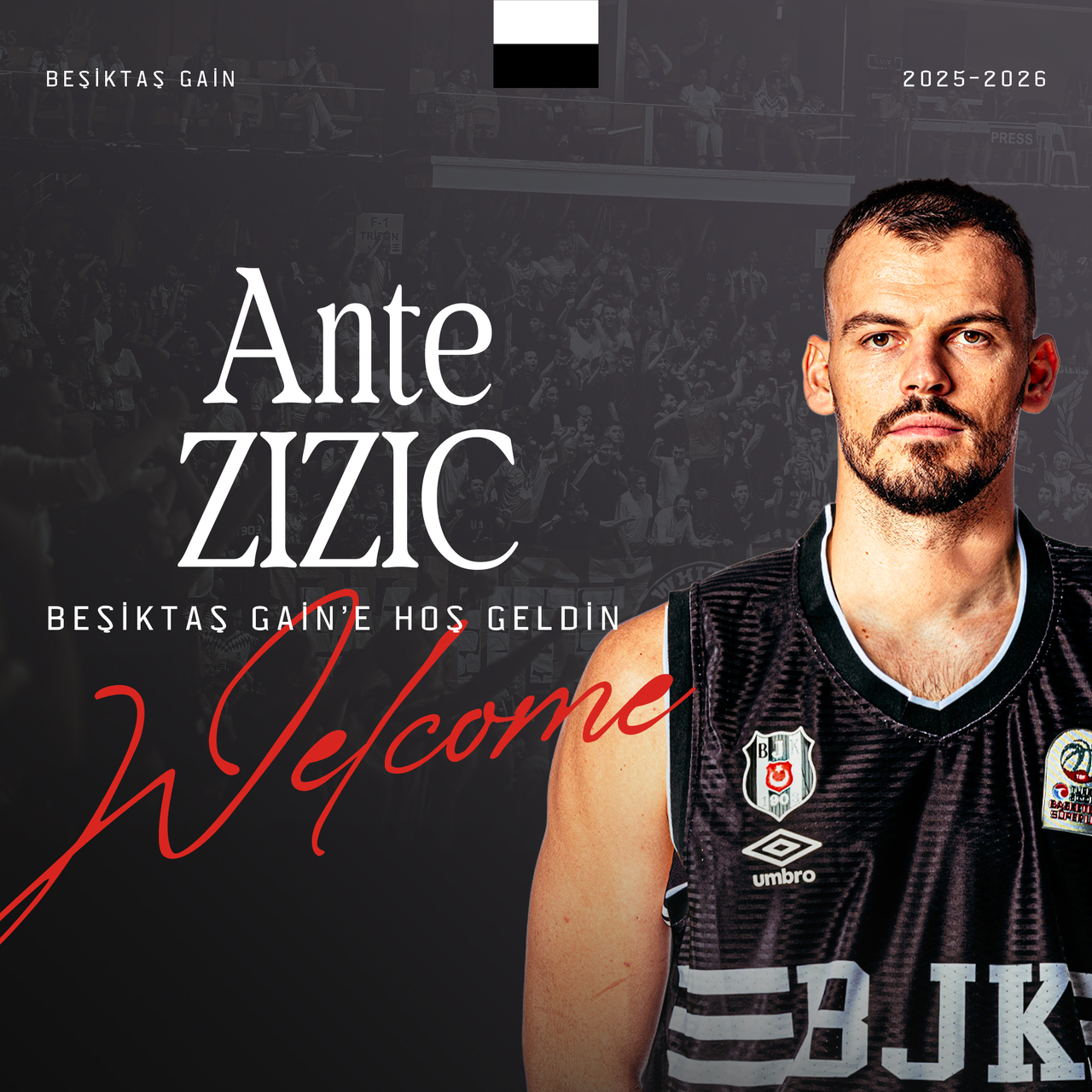 Beşiktaş Gain, Ante Zizic'i kadrosuna kattı!