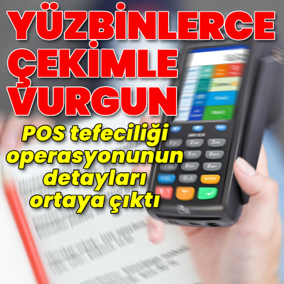 POS cihazından yüzbinlerce çekimle vurgun